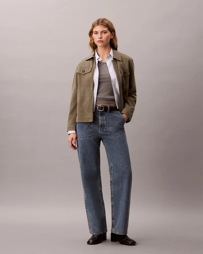 Calvin Klein Jeans - High Rise Loose Jeans