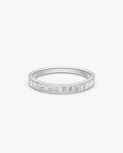 Michael Hill - Evermore Wedding Band with 0.50 Carat TW of Diamonds in 14kt White Gold