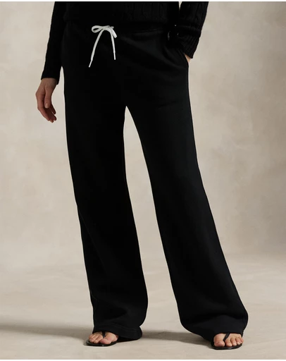 Polo Ralph Lauren - Drawstring Fleece Wide-Leg Sweatpants - ICONIC EXCLUSIVE