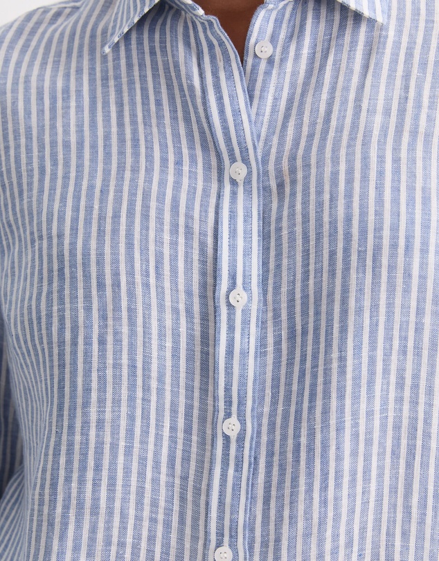 Sportscraft - Dahlia Stripe Linen Shirt