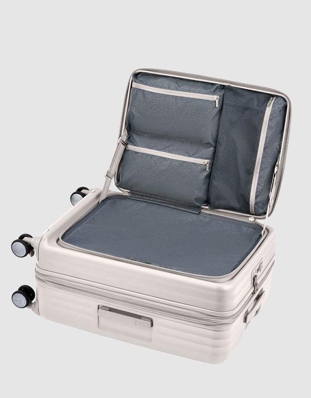 American Tourister - Tranto Check-In Medium 68Cm Suitcase Expandable Book & Centre Opening
