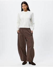 White By FTL - Terra Barrel Pants