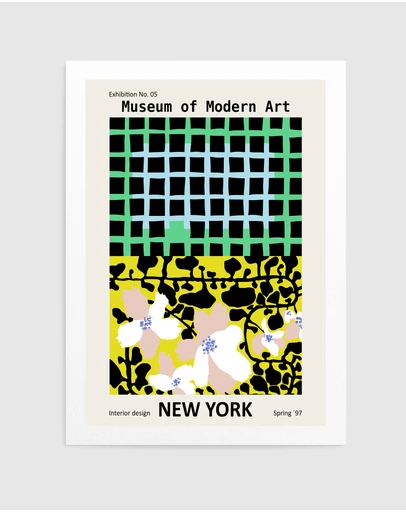 Olive et Oriel - Museum Of Modern Art New York by Annick Art Print