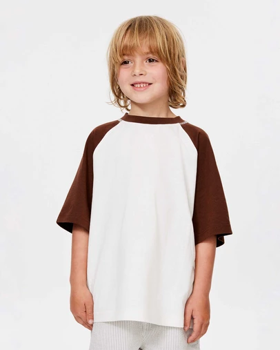 Cotton On Kids - Raglan Short Sleeve Tee
