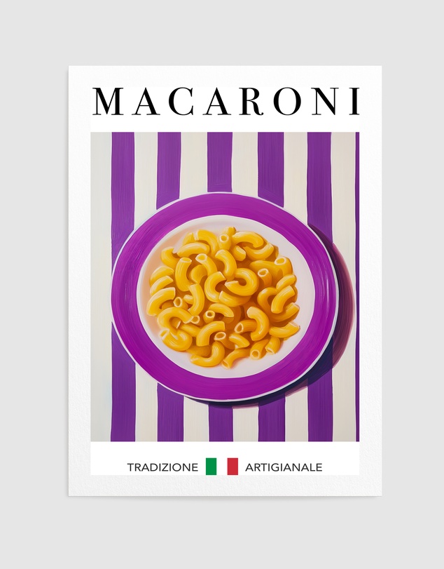 Olive et Oriel - Macaroni by Andreas Magnusson Art Print
