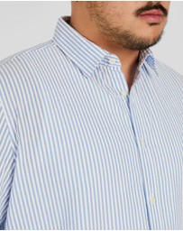 Johnny Bigg - Seersucker Relax Fit Shirt