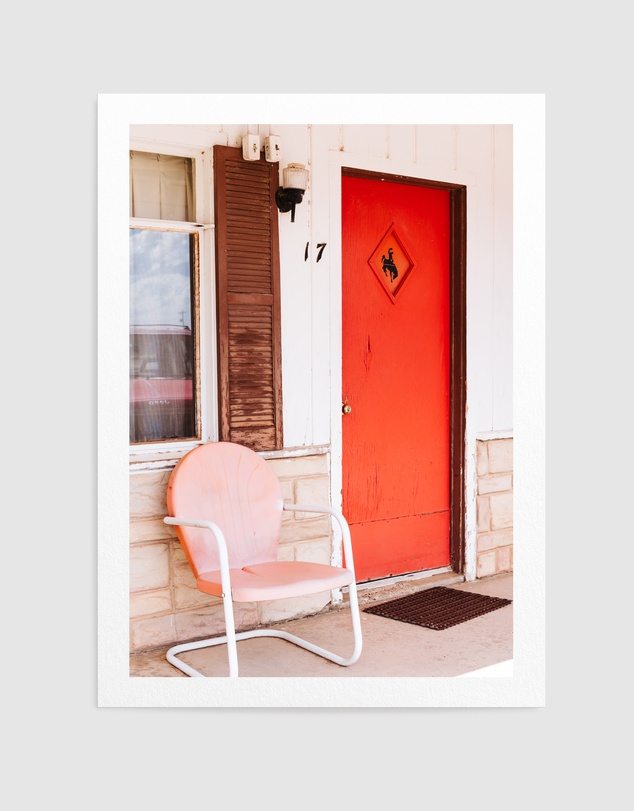 Olive et Oriel - Buckaroo Motel III by Bethany Young Art Print