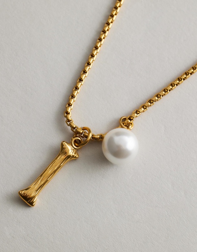 Zahar - Pearl Letter I Necklace