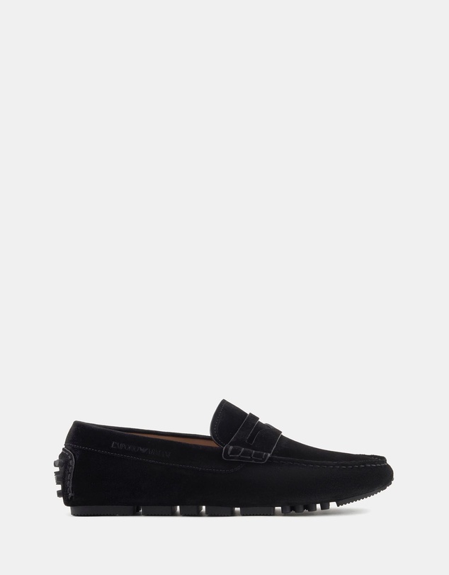 Emporio Armani - Driver Suede - Men's