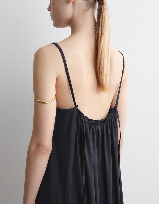 COS - Square-Neck Strappy Jersey Dress