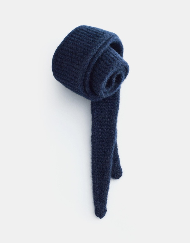 & Other Stories - Garter Knit Wool Scarf