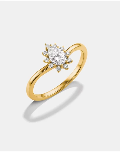 THOMAS SABO - THOMAS SABO Ring with zirconia in teardrop shape