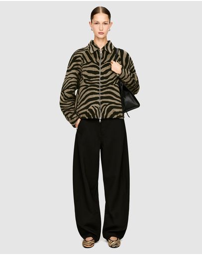 Beige & Black