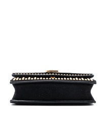 Pre-Loved by Azura Reborn - Pre-Loved Medium Studded Suede Monogram Sulpice Crossbody