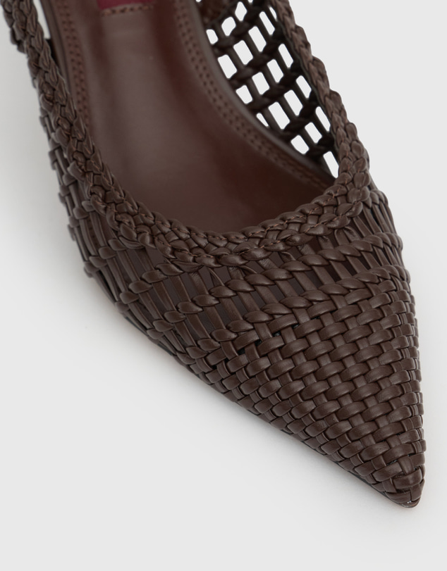 Betts - Paradise Woven Slingback Pumps
