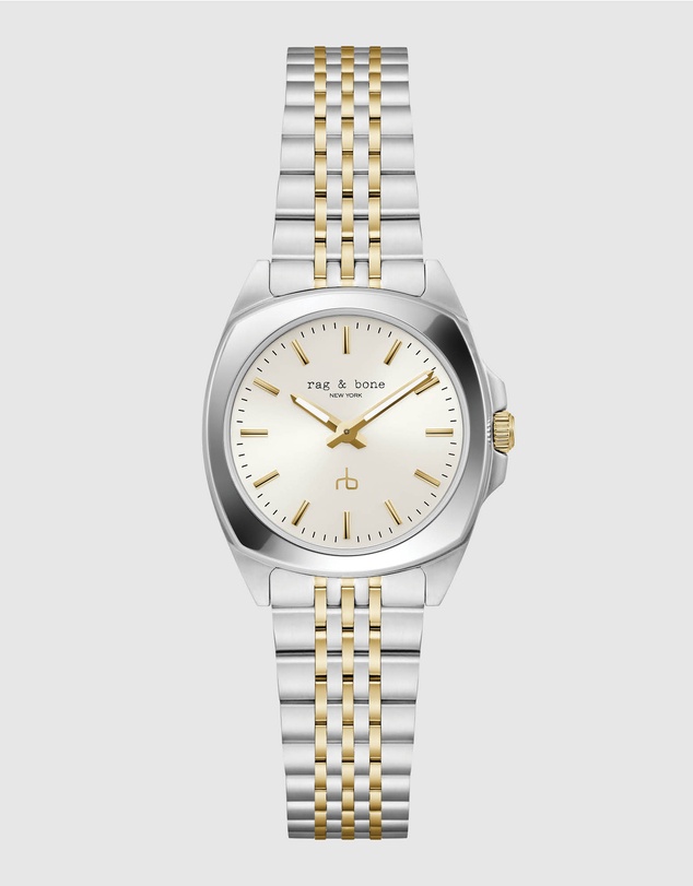rag & bone - Rag & Bone Bleeker Two-Tone Analogue Watch