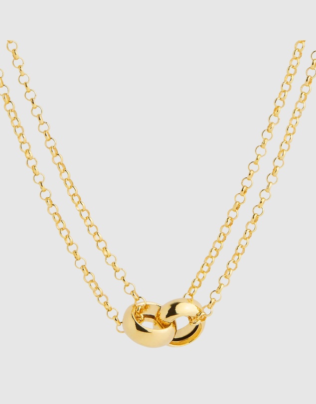 Najo - Ensemble Yellow Gold Necklace