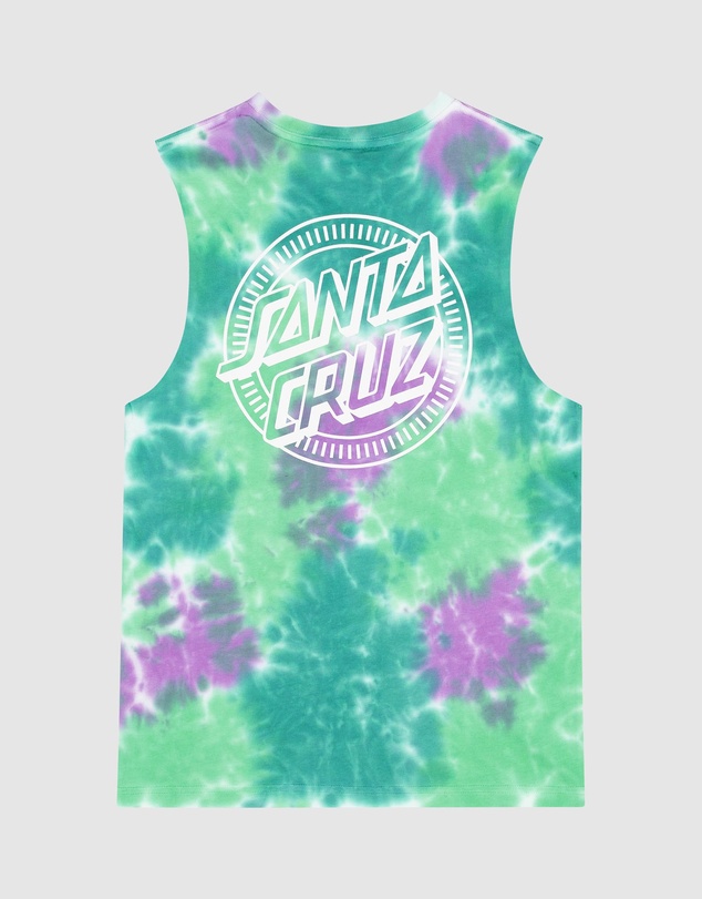 Santa Cruz - Industrial Dot Mono Muscle - Teens