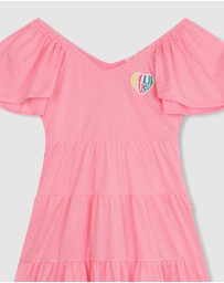 Billieblush - Short Sleeved Dress - Kids-Teens