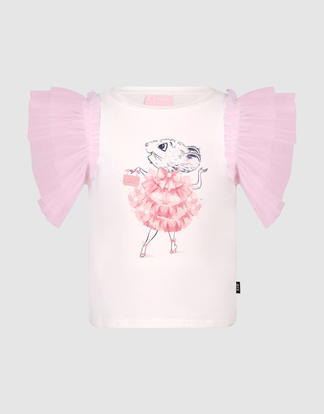 Rock Your Kid - Claris the Mouse Snow White T-Shirt
