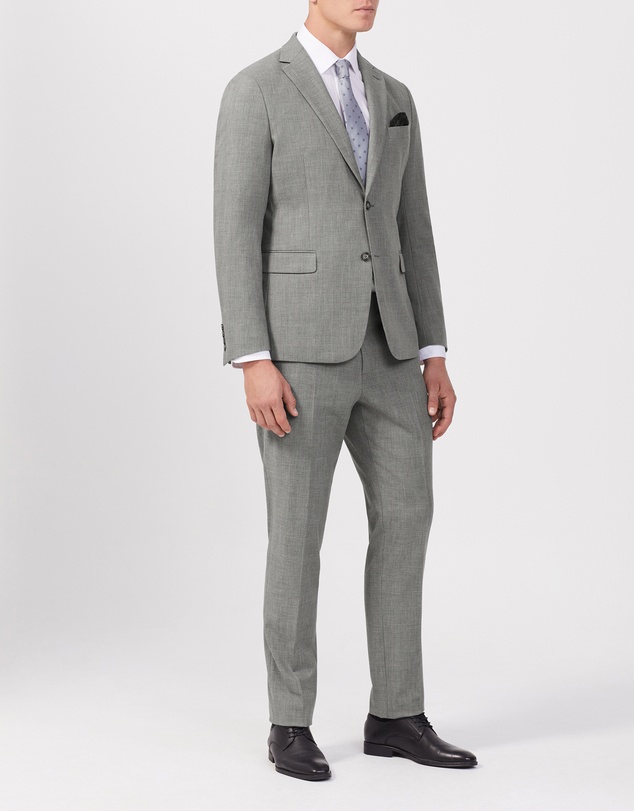 Van Heusen - Wool Blend Check Suit Jacket