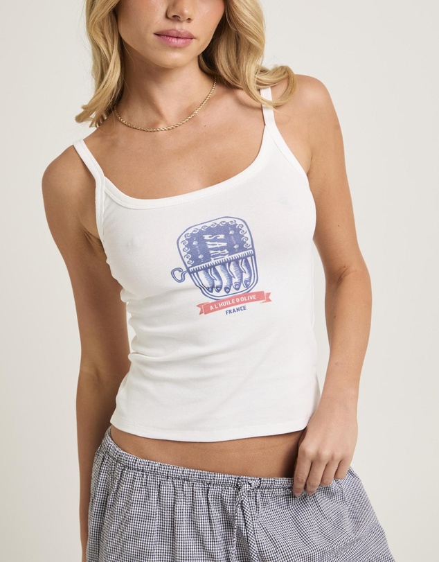 Subtitled - Sardines in Oil Tank Top