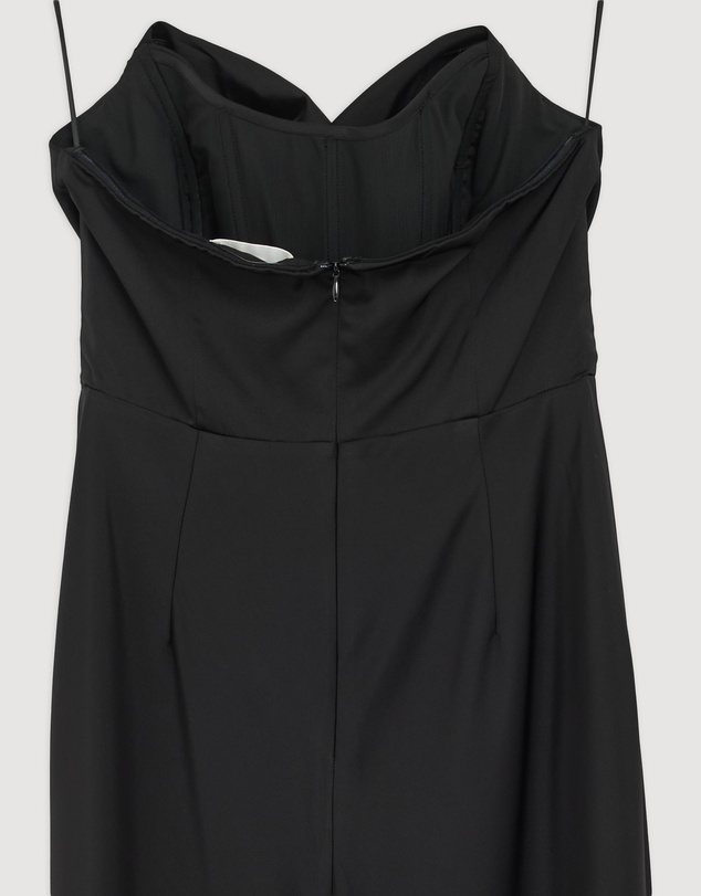 Revibe - Repaired CHANCERY Jada Strapless Corset Maxi Dress - AU 12