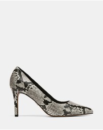 Wittner - Ravyn Croc Embossed Leather Pumps