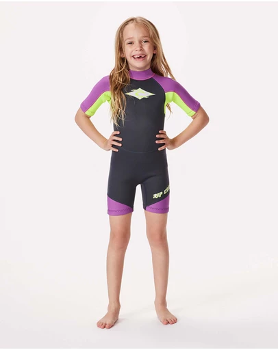 Rip Curl - Groms Omega Back Zip Springsuit Wetsuit