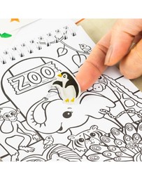Tiger Tribe - Colouring Set - Zoo