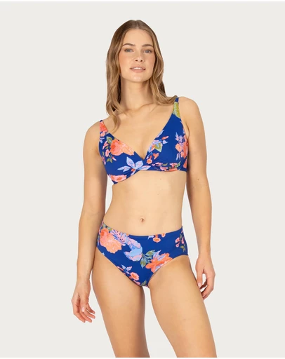 Baku Swimwear - Cala Luna F Cup Wrap Triangle Bikini Bra Top