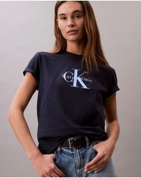 Calvin Klein Jeans - Embroidered Monogram Logo Tee