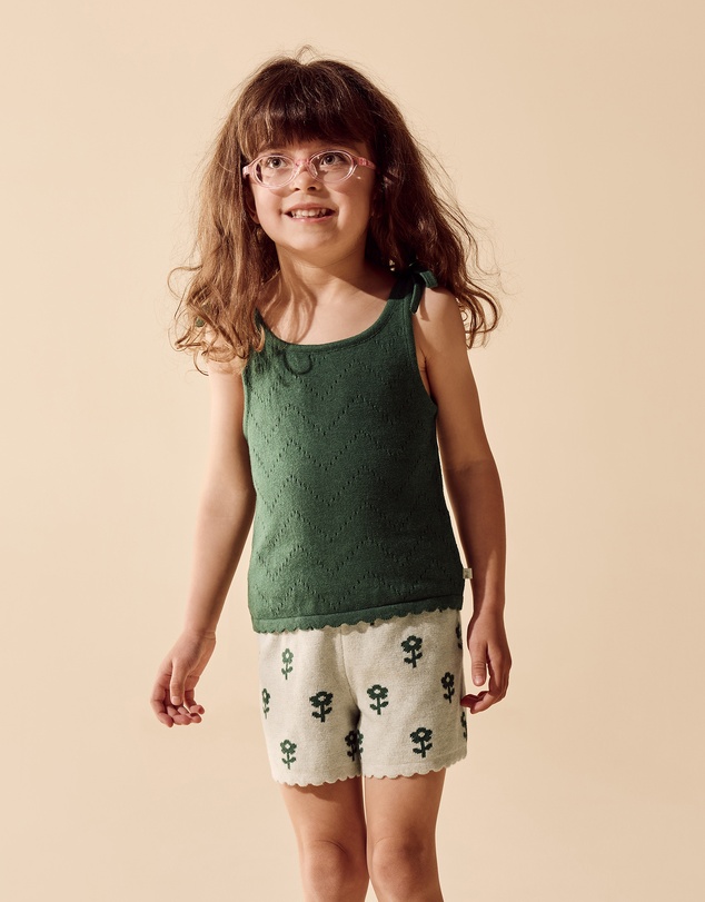 Wilson & Frenchy - Fleur Organic Knitted Jacquard Set - Babies-Kids