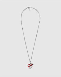 GUESS - Silver-Tone Vintage Guess Necklace