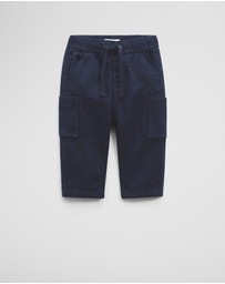 Country Road - Australian Cotton Blend Relaxed Pull-on Pant