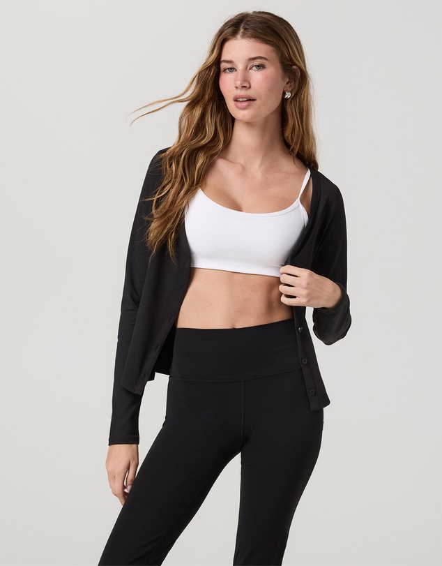 Vuori - LS Halo V Neck Cardigan