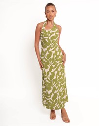 Petal & Pup - Alexis Maxi Dress - Green Floral