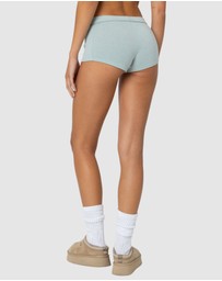 EDIKTED - Maelle Pointelle Micro Shorts