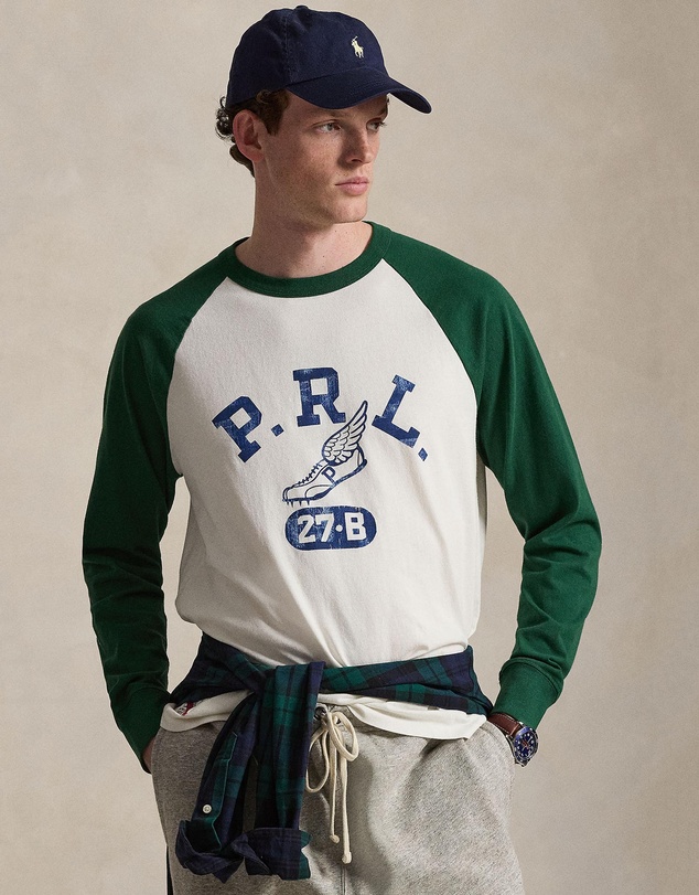 Polo Ralph Lauren - Custom Slim Fit Jersey Baseball T-Shirt