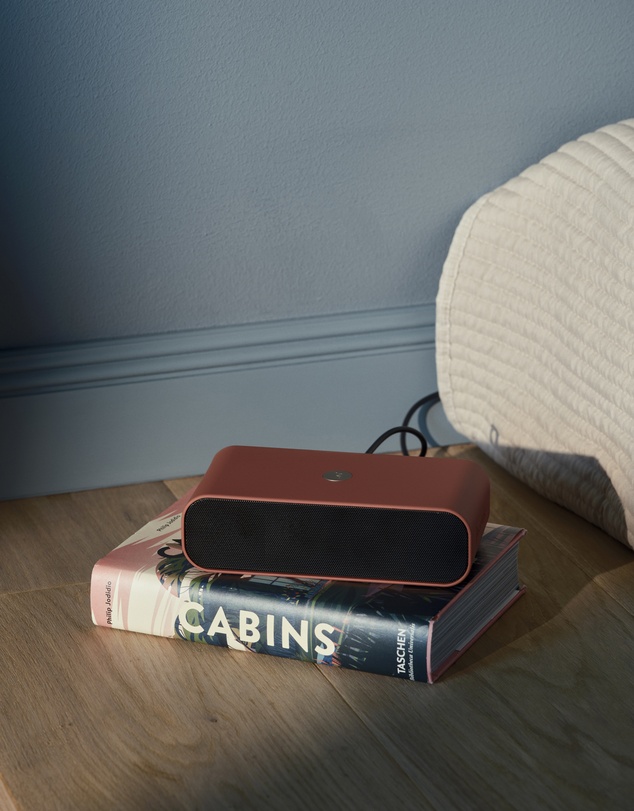 Kreafunk - Kreafunk Wakie Alarm Clock Qi Charger + Bluetooth - Terracotta
