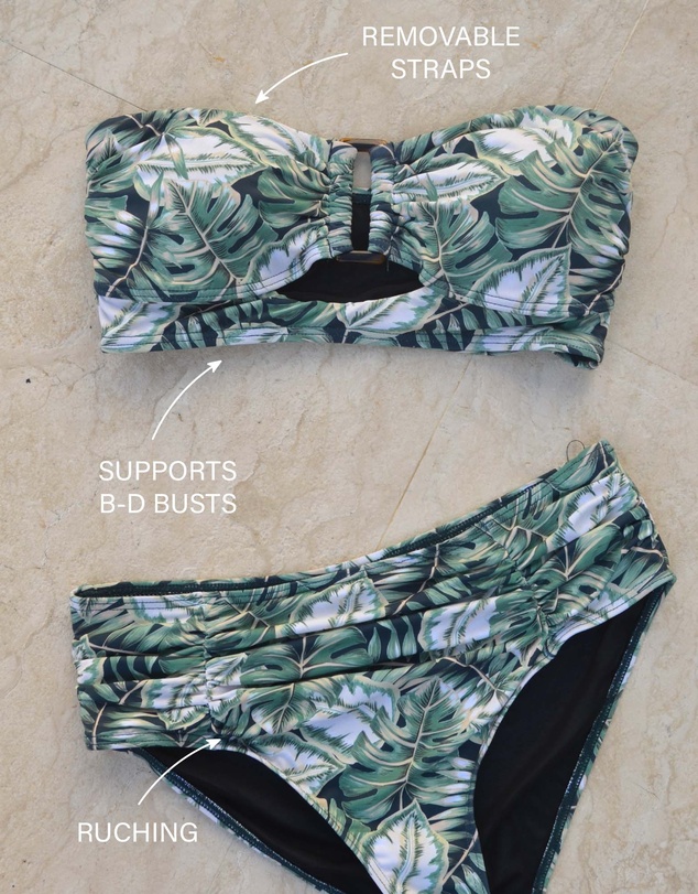 Nip Tuck Swim - Martinique Greta Multifit Bandeau Bikini Top