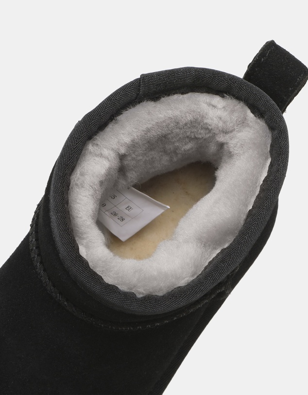 EVERAU - Australian Shepherd Ugg Noel Kids Mini Cow Suede Upper UGG Boots