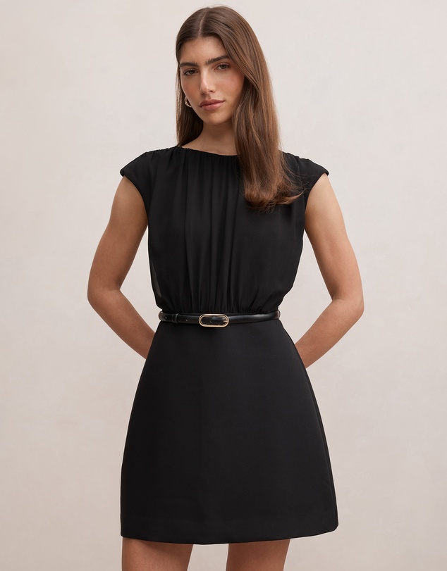 Forever New - Quinn Gathered Bodice Mini Dress