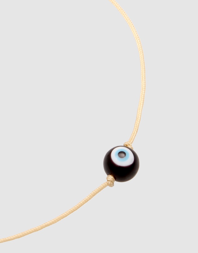 Kuzzoi - ICONIC EXCLUSIVE - Nylon Bracelet with Evil Eye Bead