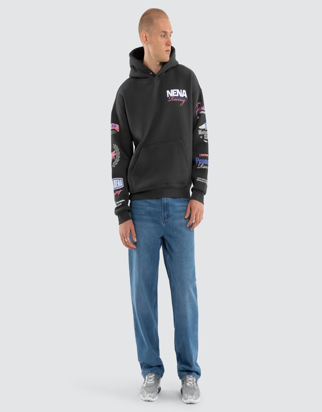 Nena & Pasadena - Stream Box Fit Hoodie