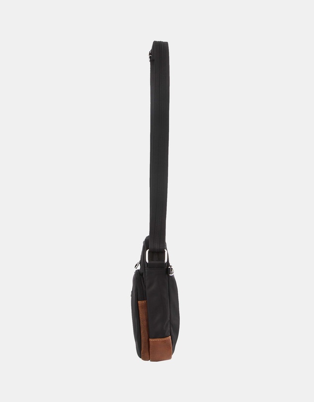 Pierre Cardin - Pierre Cardin Nylon Anti-Theft Cross Body Bag