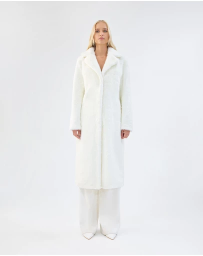 Unreal Fur - Dove Coat