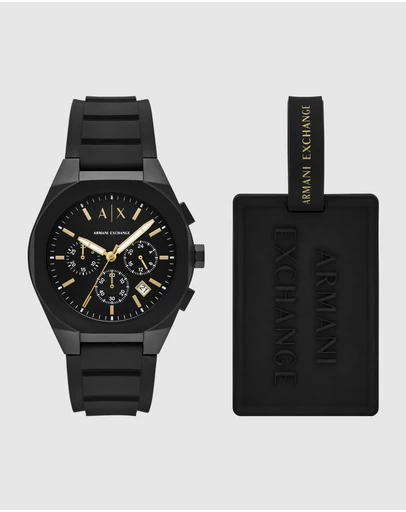 Armani Exchange - Black Chronograph Watch