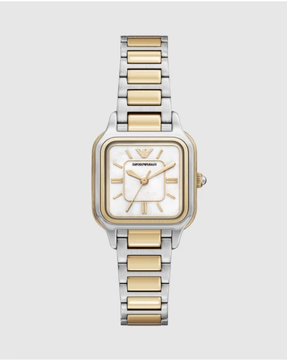 Emporio Armani - Two Tone Analogue Watch