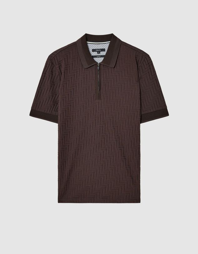 Politix - Lee Zip-up Polo